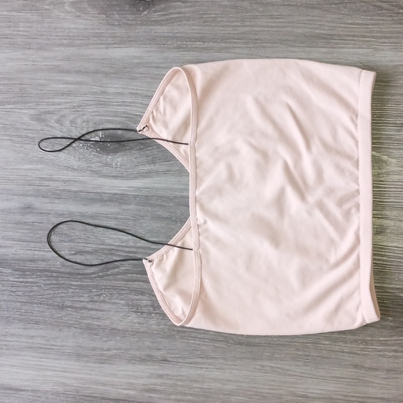 Free People Intimately Skinny Strap Seamless Brami XS/S Nude Pale Pink Chic/sexy - Picture 7 of 8